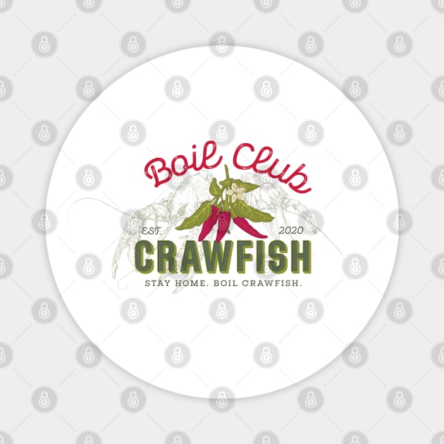 Crawfish Boil | Chicken of the Ditch | Crawfish Festival | Louisiana Boil Magnet by SW-Longwave